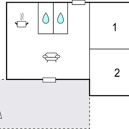 2 Bedroom Amazing In Potomje